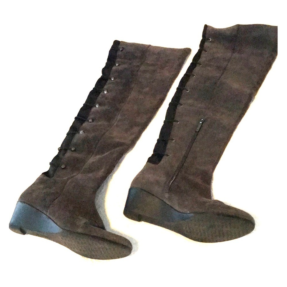 Calvin Klein Suede Knee Boots